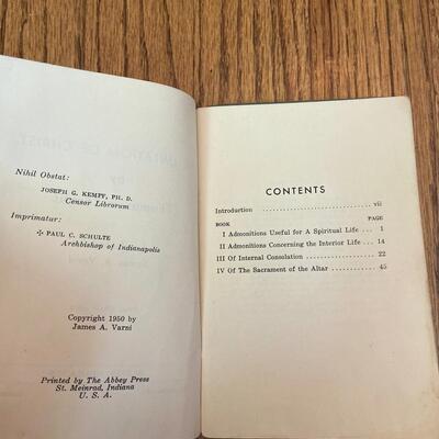 LOT 110 - Christian and Catholic Theme, Mini Books (6 books), 1877-1950