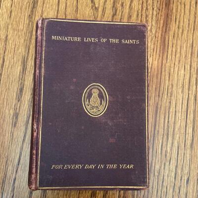LOT 110 - Christian and Catholic Theme, Mini Books (6 books), 1877-1950