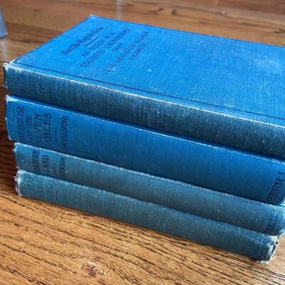LOT 115 - Merills English Texts, Vintage (4 books), 1907