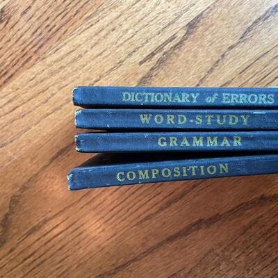 LOT 116 - Language & Writing Books, Vintage (4 books), 1924