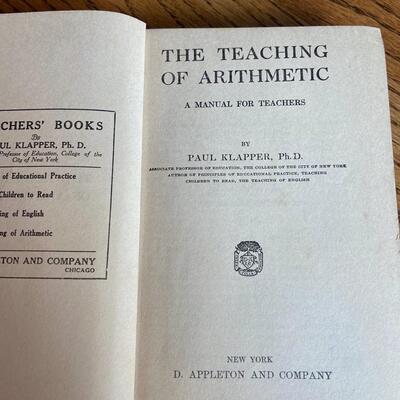 LOT 117 - Antique Arithmetic Books (5 books)