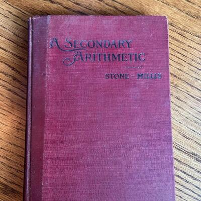 LOT 117 - Antique Arithmetic Books (5 books)