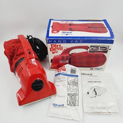 DIRT DEVIL HAND VAC ROYAL