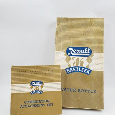 REXALL KANTLEEK WATER BOTTLE AND COMBINATION ATTACHMENT SET NEW IN BOX