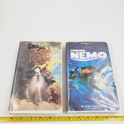 VHS TAPES BUNDLE OF 5