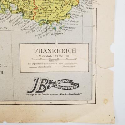 FRANKREICHS SCHULD "FRANCE'S GUILT" FRENCH WAR PROPAGANDA 