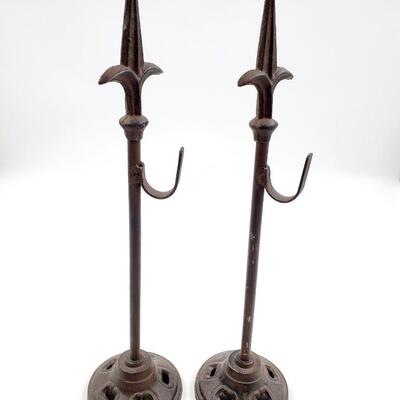 DECORATIVE METAL HOOKS