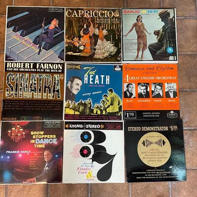 LARGE VINTAGE RECORD LOT