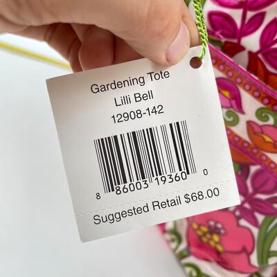 VERA BRADLEY â€œLILLI BELLâ€ GARDENING TOTE #1