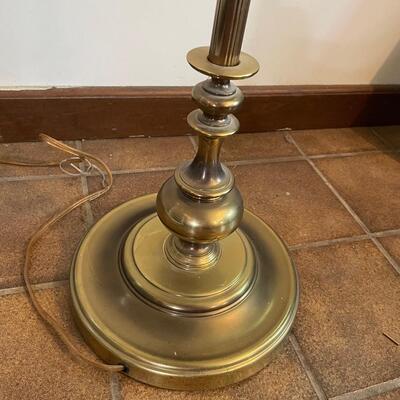 VINTAGE â€œWESTWOOD INDUSTRIESâ€ BRASS TONED FLOOR LAMP BASE