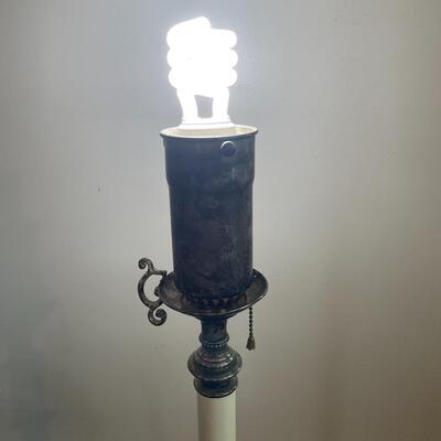 VINTAGE METAL FLOOR LAMP BASE
