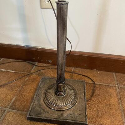 VINTAGE METAL FLOOR LAMP BASE