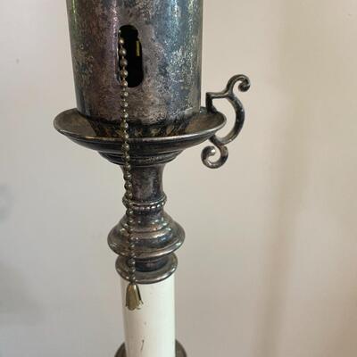VINTAGE METAL FLOOR LAMP BASE