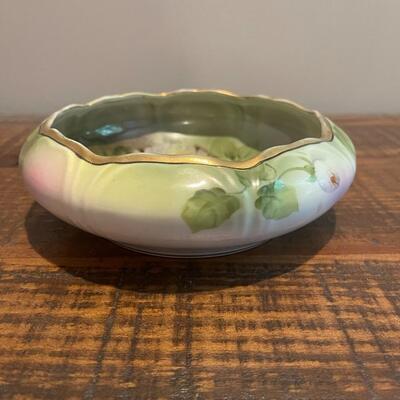 LOT 47 - 7 1/2" Handpainted Bowl, Noritake Japanese Porcelain