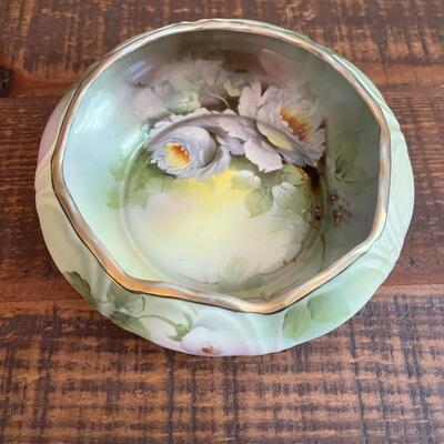 LOT 47 - 7 1/2" Handpainted Bowl, Noritake Japanese Porcelain