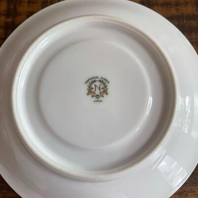 LOT 82 - Tea Cups and Saucers, Imperial China, Vintage Noritake, Japan, 11 pieces