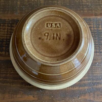 LOT 59 - Trio of Stoneware Mixing Bowls