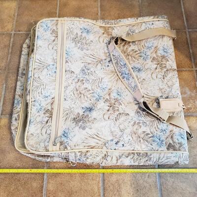 SKYWAY FLORAL PATTERN LUGGAGE SET OF 2