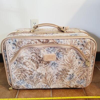 SKYWAY FLORAL PATTERN LUGGAGE SET OF 2