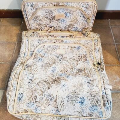 SKYWAY FLORAL PATTERN LUGGAGE SET OF 2