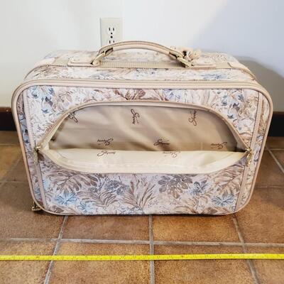SKYWAY FLORAL PATTERN LUGGAGE SET OF 2