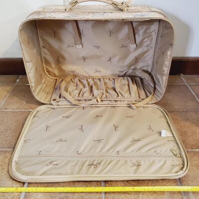 SKYWAY FLORAL PATTERN LUGGAGE SET OF 2