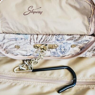 SKYWAY FLORAL PATTERN LUGGAGE SET OF 2