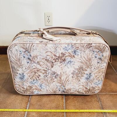 SKYWAY FLORAL PATTERN LUGGAGE SET OF 2