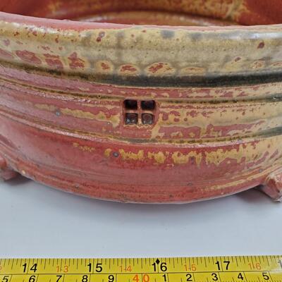 UNTIQUE SIGNED & STAMPED ART POTTERY - HANDCRAFTED 