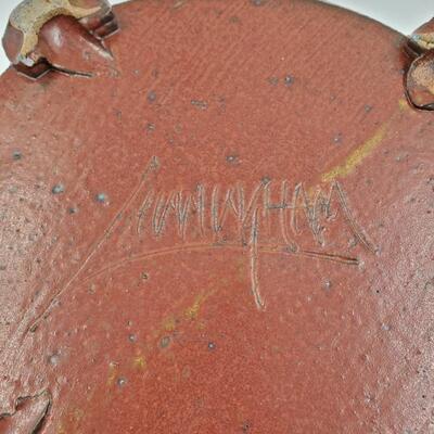 UNTIQUE SIGNED & STAMPED ART POTTERY - HANDCRAFTED 