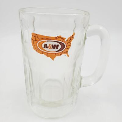 A&W ROOT BEER GLASS MUGS