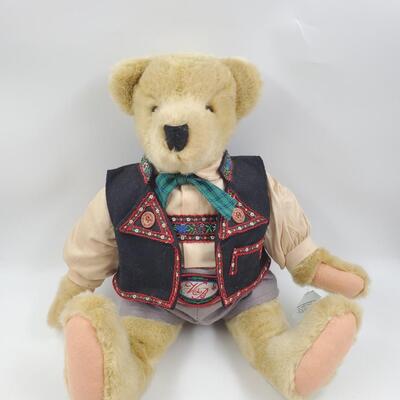 CORNELIUS VANDERBEAR GERMAN JOINTED PLUSH TEDDY