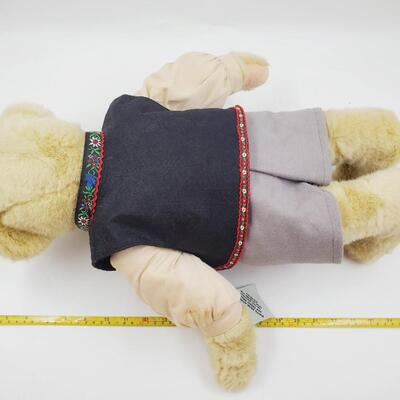 CORNELIUS VANDERBEAR GERMAN JOINTED PLUSH TEDDY