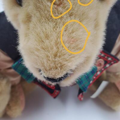 CORNELIUS VANDERBEAR GERMAN JOINTED PLUSH TEDDY