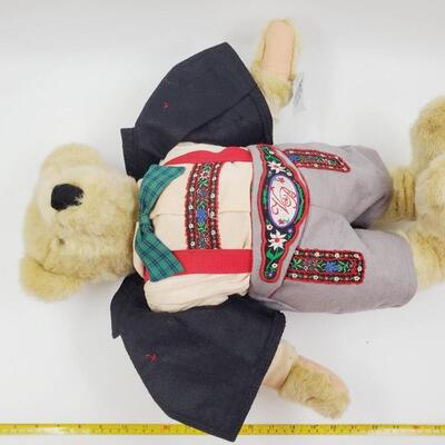 CORNELIUS VANDERBEAR GERMAN JOINTED PLUSH TEDDY