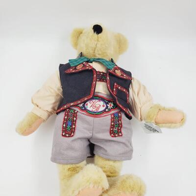 CORNELIUS VANDERBEAR GERMAN JOINTED PLUSH TEDDY