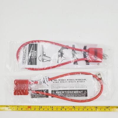 FIREARM SAFETY CABLE LOCK BUNDLE OF 4