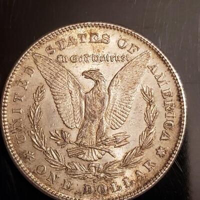 1878  P morgan silver dollar 