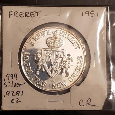 1981 silver coin BU Rare 