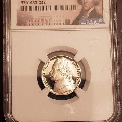 NGC graded Niclke Pf 69 Ultra cameo