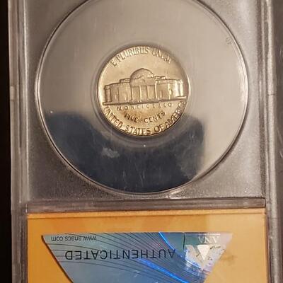 Graded nickle vintage grade ms 63 1965