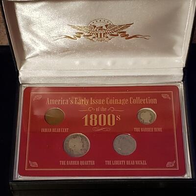 1800,,s  Silver US coin set .Nice set rare 1800,s silver us coins 