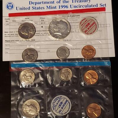 1968 mint set 40 % silver half 