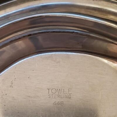 Sterling silver tray Antique  97.1 g