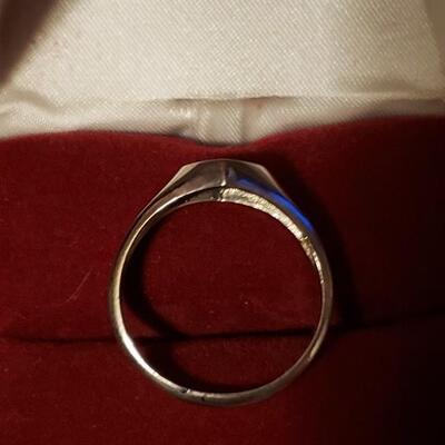 925 silver ring Men's ring size 10
