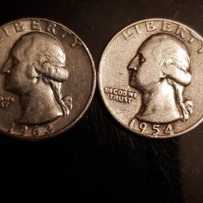 Silver quaters 