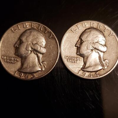Silver quaters