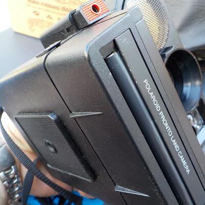 Polaroid Vintage Sonar one step camera.