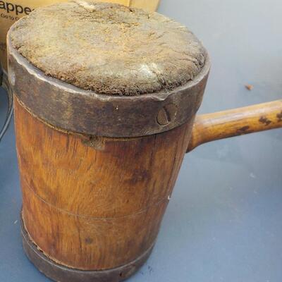 1920's 4 lb. wooden mallet.
