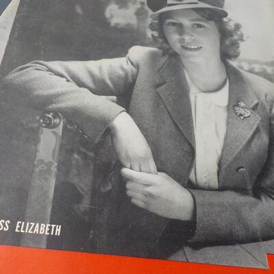 Life's 1942 & 43  Famous Front Military Children & Princess Elizabeth.